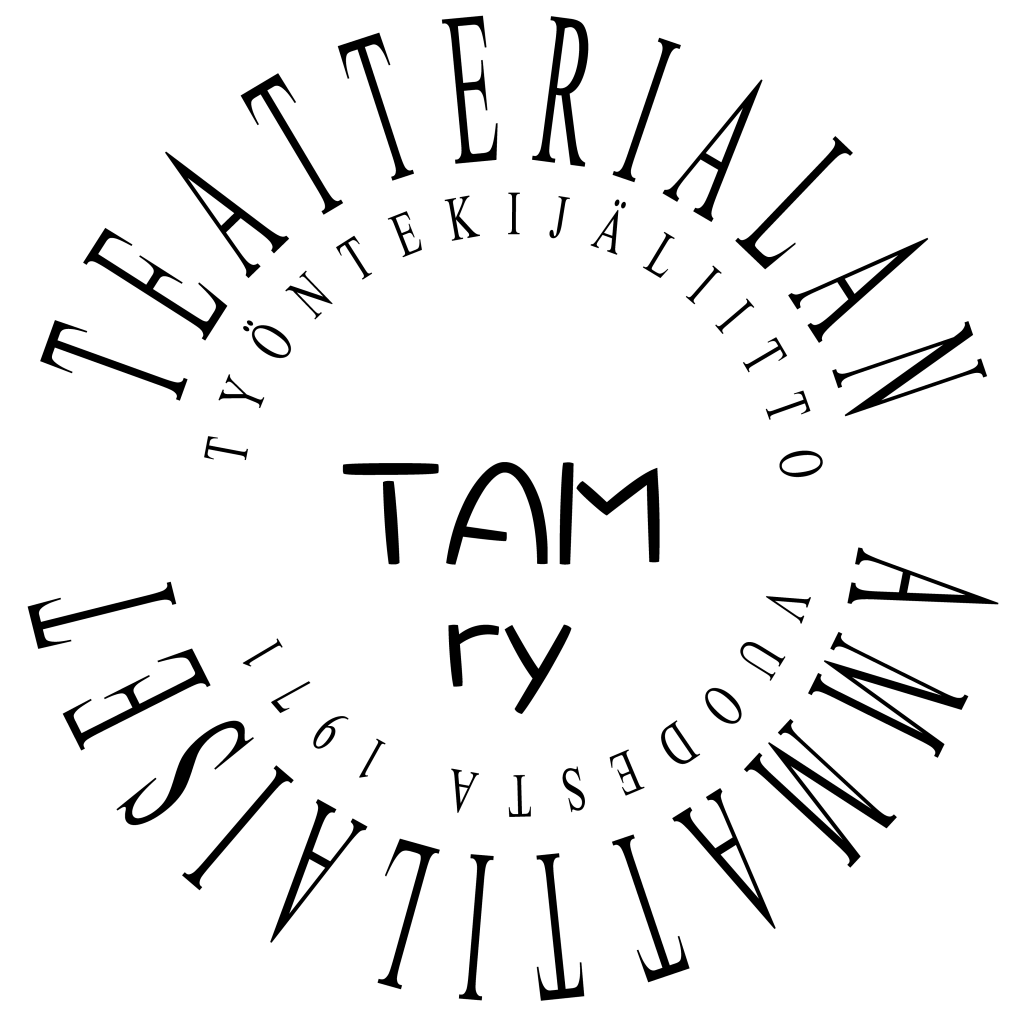 Teatterialan ammattilaiset Ry:n logo